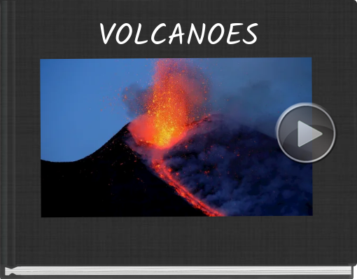 Book titled 'VOLCANOES'
