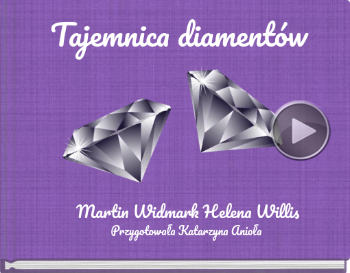 Book titled 'Tajemnica diamentów'