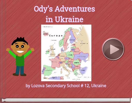 Book titled 'Ody's  Adventuresin  Ukraine'