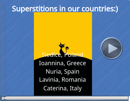 Book titled 'Superstitions in our countries:)'