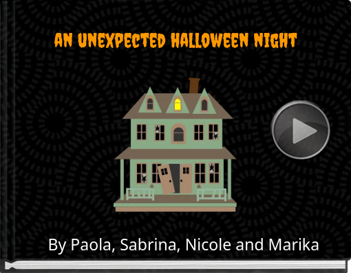 Book titled 'an unexpected halloween night'
