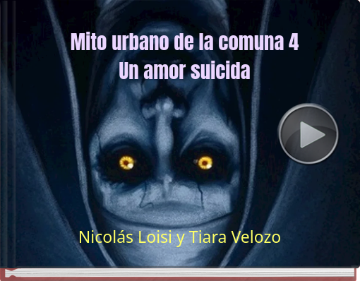 Book titled 'Mito urbano de la comuna 4Un amor suicida'