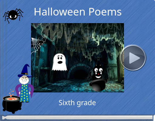 Book titled 'Halloween Poems'