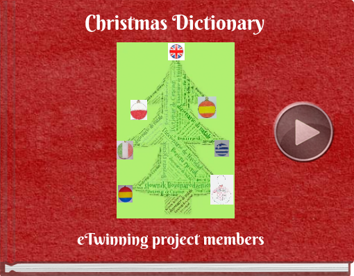 Book titled 'Christmas Dictionary'