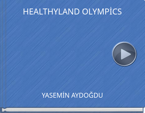 Book titled 'HEALTHYLAND OLYMPİCS'