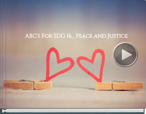 Book titled 'ABC's of Love AND PEACE'