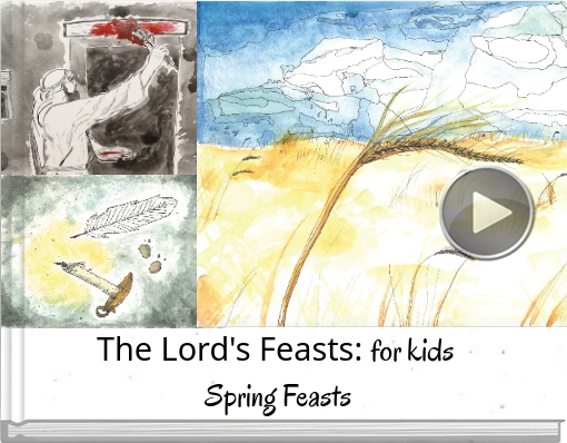 Book titled 'The Lord's Feasts: for kids Spring Feasts'