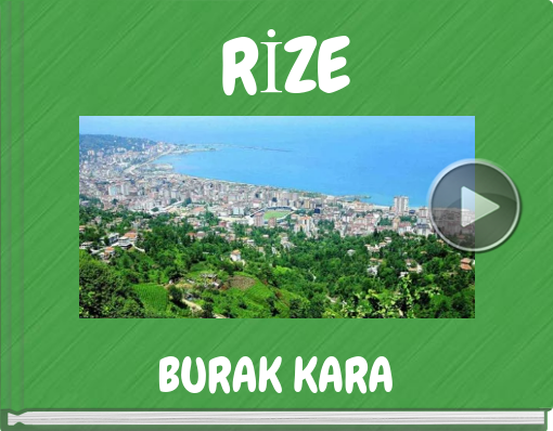 Book titled 'RİZE'