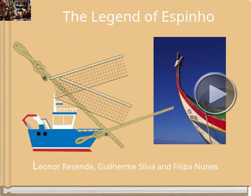 Book titled 'The Legend of Espinho'