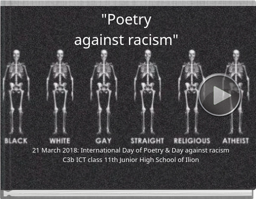 Book titled ''Poetryagainst racism''