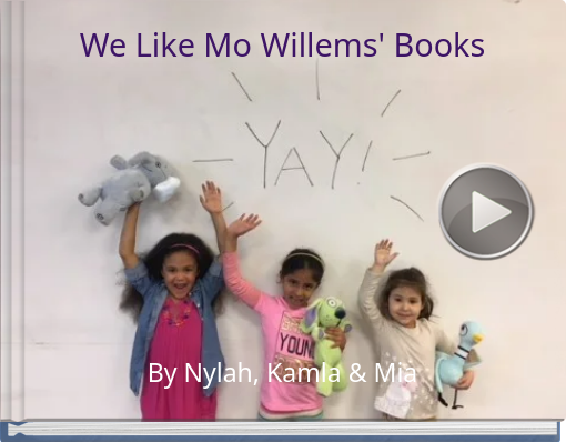 Book titled 'We Like Mo Willems' Books'