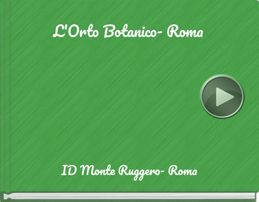 Book titled 'L'Orto Botanico- Roma'