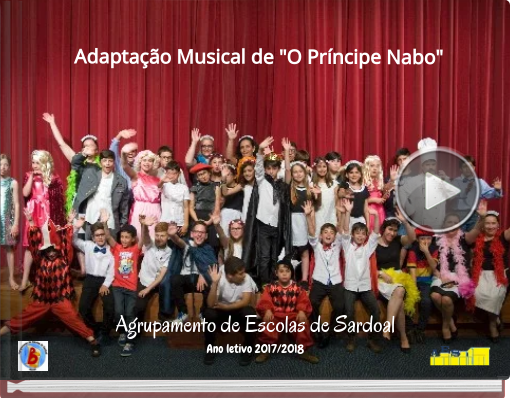 Book titled 'Adaptação Musical de 'O Príncipe Nabo''