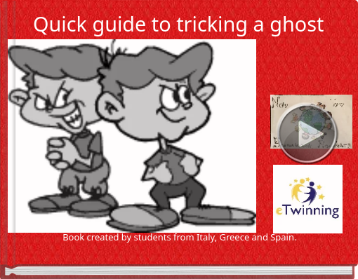Book titled 'Quick guide to tricking a ghost'