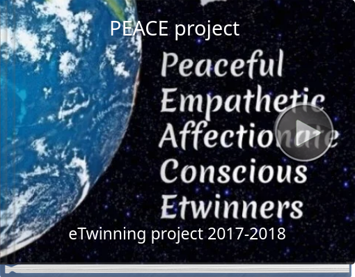 Book titled 'PEACE project'