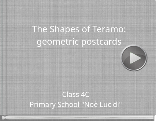 Book titled 'The Shapes of Teramo: geometric postcards'