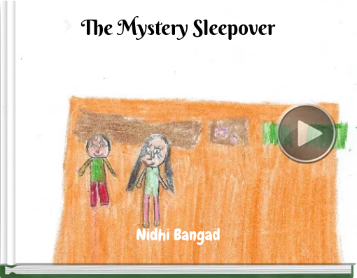 Book titled 'The Mystery Sleepover'