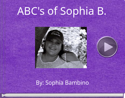 Book titled 'ABC's of Sophia B.'