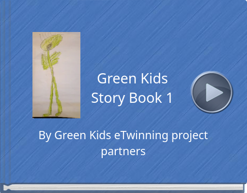 Book titled 'Green KidsStory Book 1'