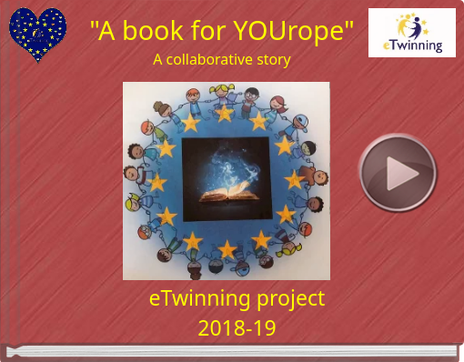 Book titled ''A book for YOUrope'A collaborative story'