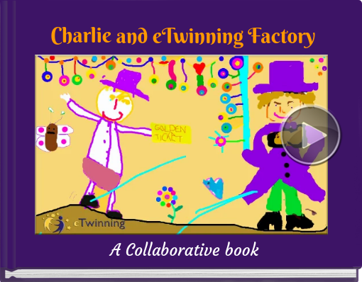 Book titled 'Charlie and eTwinning Factory'