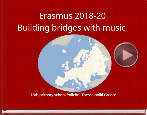 Book titled 'Erasmus 2018-20Building brigies with music'