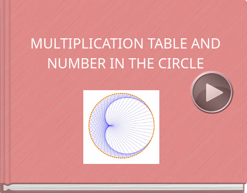 Book titled 'MULTIPLICATION TABLE AND NUMBER IN THE CIRCLE'