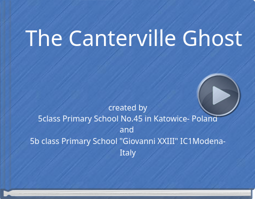 Book titled 'The Canterville Ghost'