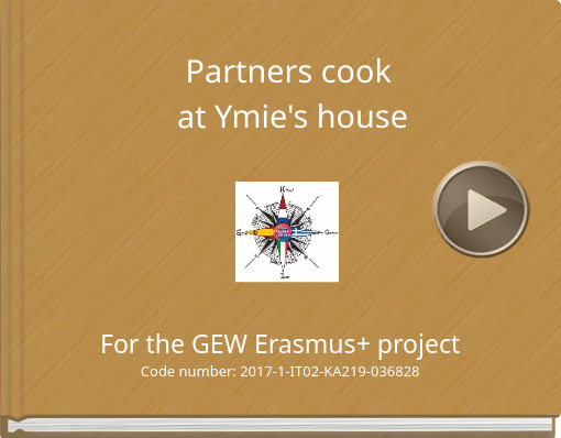 Book titled 'Partners cook at Ymie's house'
