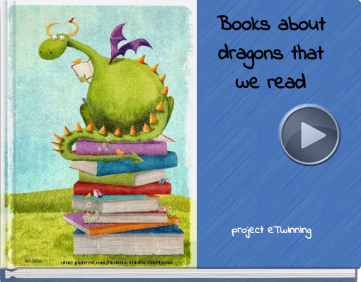 Book titled 'Books about dragons that we read'