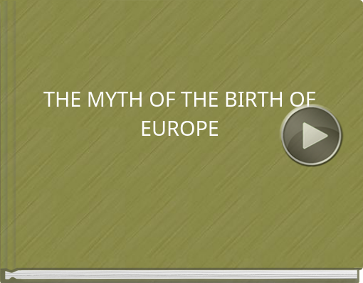 Book titled 'THE MYTH OF THE BIRTH OF EUROPE'