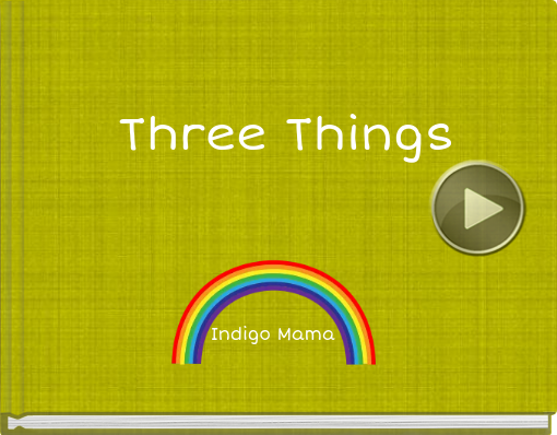 Book titled 'Three Things'