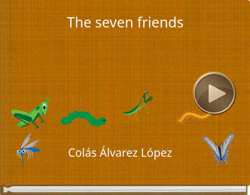 Book titled 'THe seven friends'