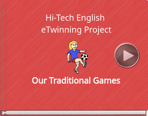 Book titled 'Hi-Tech English eTwinning Project'