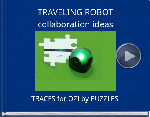 Book titled 'TRAVELING ROBOTcollaboration ideas'