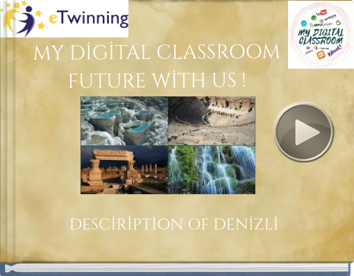 Book titled 'MY DİGİTAL CLASSROOMFUTURE WİTH US !'