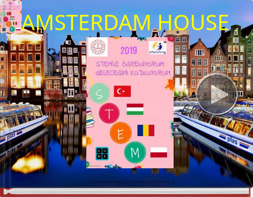 Book titled 'AMSTERDAM HOUSE'