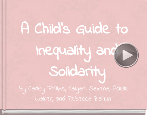 Book titled 'A Child's Guide to Inequality and Solidarity'