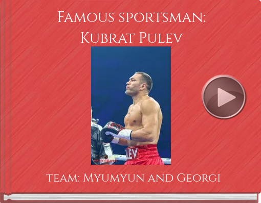 Book titled 'Famous sportsman:Kubrat Pulev'