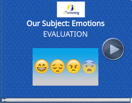 Book titled 'Our Subject: EmotionsEVALUATION'