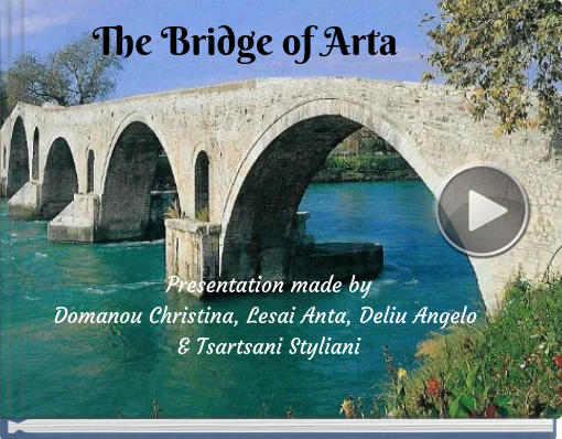 Book titled 'The Bridge of Arta'