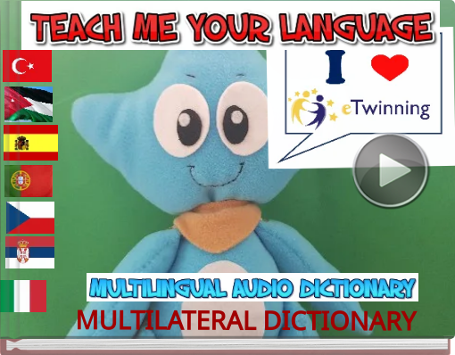 Book titled 'MULTILATERAL DICTIONARY'