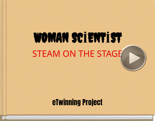 Book titled 'WOMAN SCİENTİSTSTEAM ON THE STAGE'