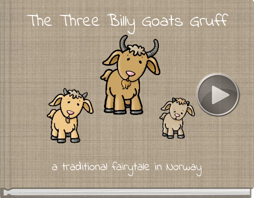 Book titled 'The Three Billy Goats Gruff'