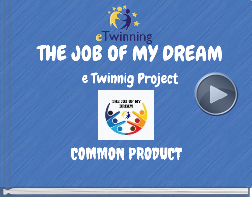 Book titled 'THE JOB OF MY DREAMe Twinnig Project'