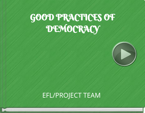 Book titled 'GOOD PRACTICES OF DEMOCRACY'