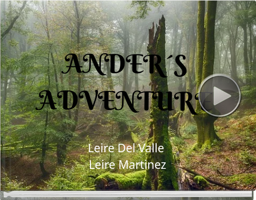 Book titled 'ANDER´S ADVENTURE'