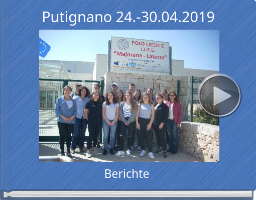 Book titled 'Putignano 24.-30.04.2019'