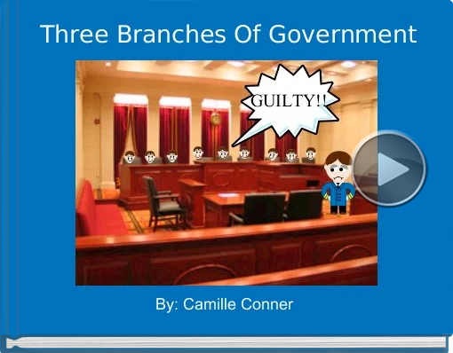 Book titled 'Three Branches Of Government'