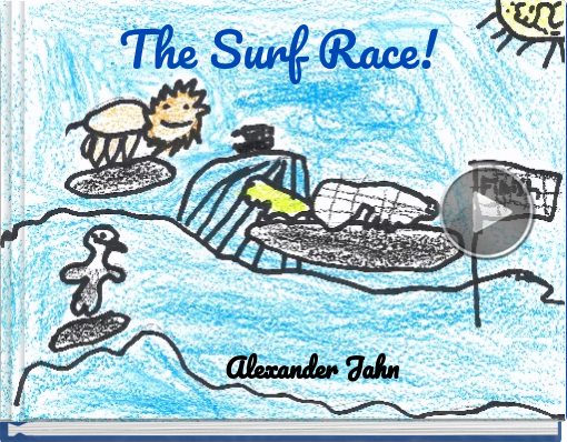 Book titled 'The Surf Race!'